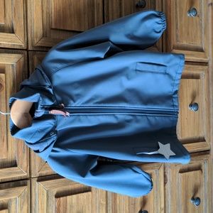 Kids Raincoat Softshell Aden Jacket 5Y Recycled Polyester windproof waterproof